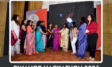 Gwalior Hackathon 2025 and the launch of Yashashwini Marked a New Milestone in Inclusive Entrepreneurship.