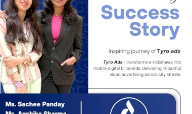 Two College Girls from Gwalior Are Transforming Street Advertising with Tyro Ads