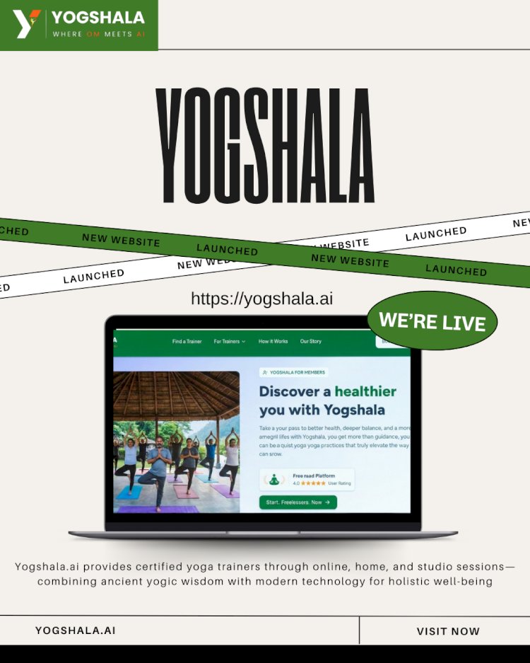 Yogshala.ai has made its debut in the wellness scene in Mumbai
